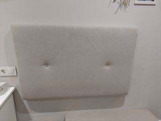 2 Cabeceros tapizados de 105cm ancho