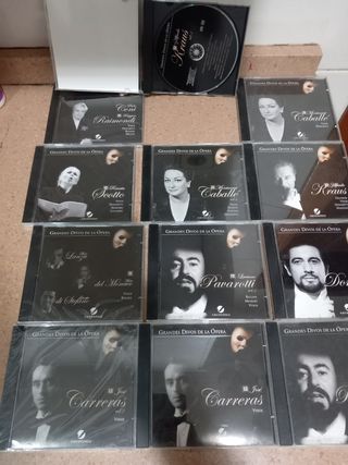 Colección CDs Grandes Divos de la Ópera