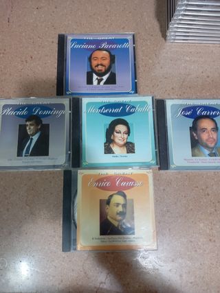 Colección CDs Grandes Divos de la Ópera