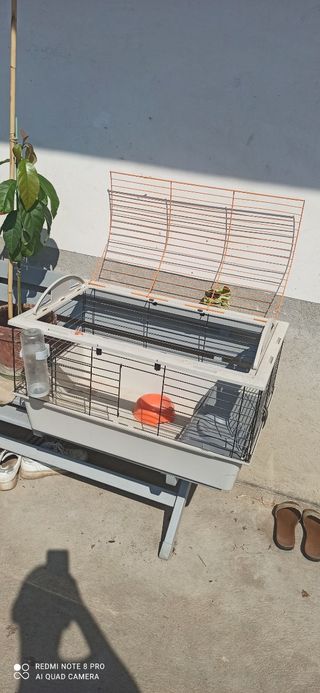 gabbia per uccelli artigianale