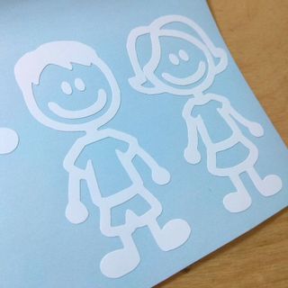 Set Pegatinas Vinilo miembro FAMILIA A BORDO