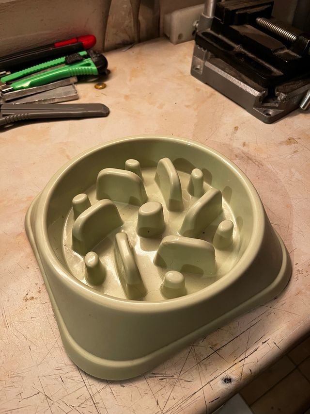 Plato o cuenco comida perro antiansiedad