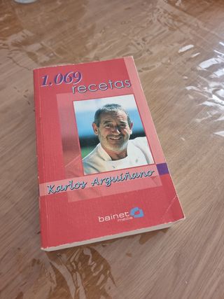 Libro de recetas KARLOS ARGUIÑANO