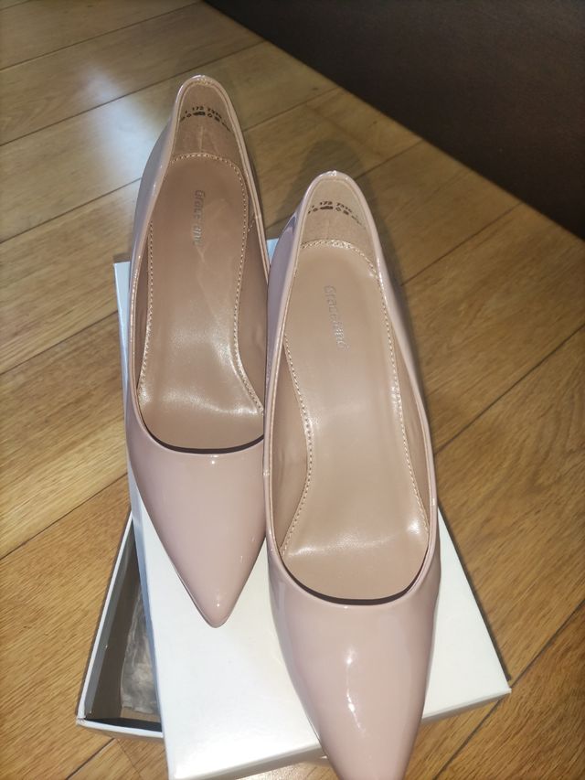 Scarpe décolleté rosa cipria