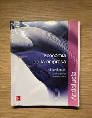 Libro economía de la empresa 2º bachillerato
