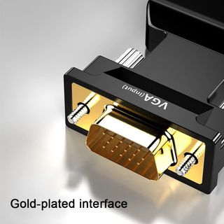 Conversor VGA a HDMI+Audio