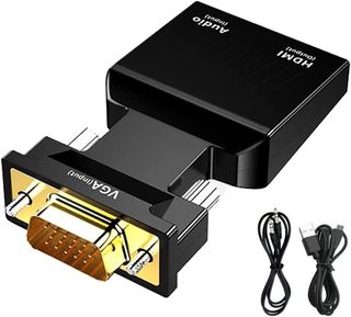 Conversor VGA a HDMI+Audio