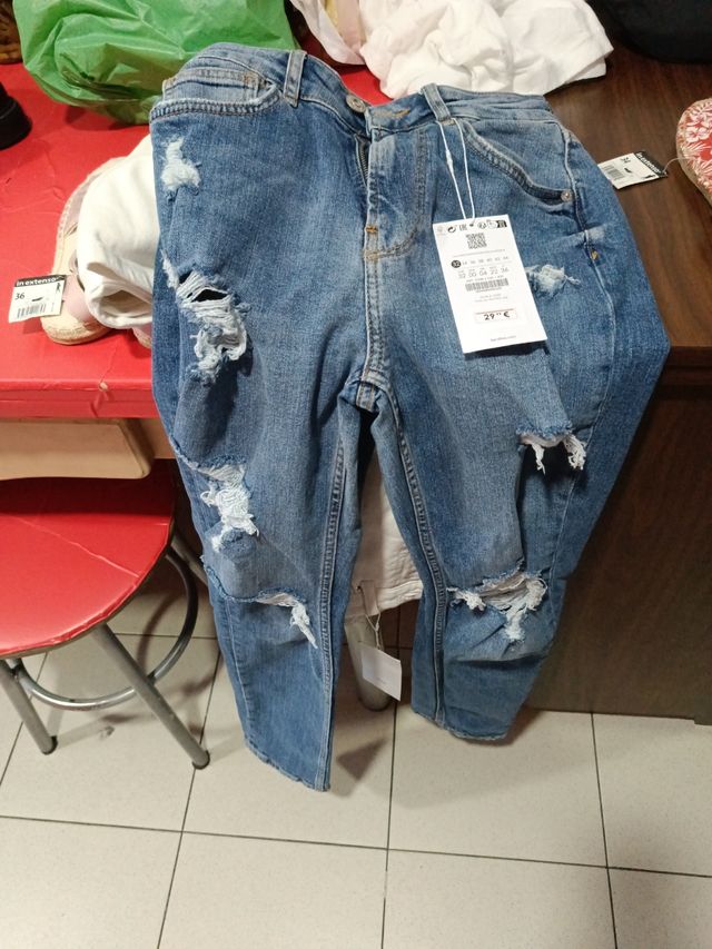 Pantalón vaquero chica