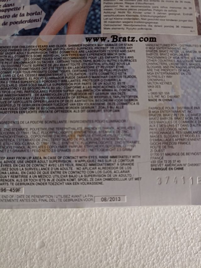 Muñeca Bratz Platinum