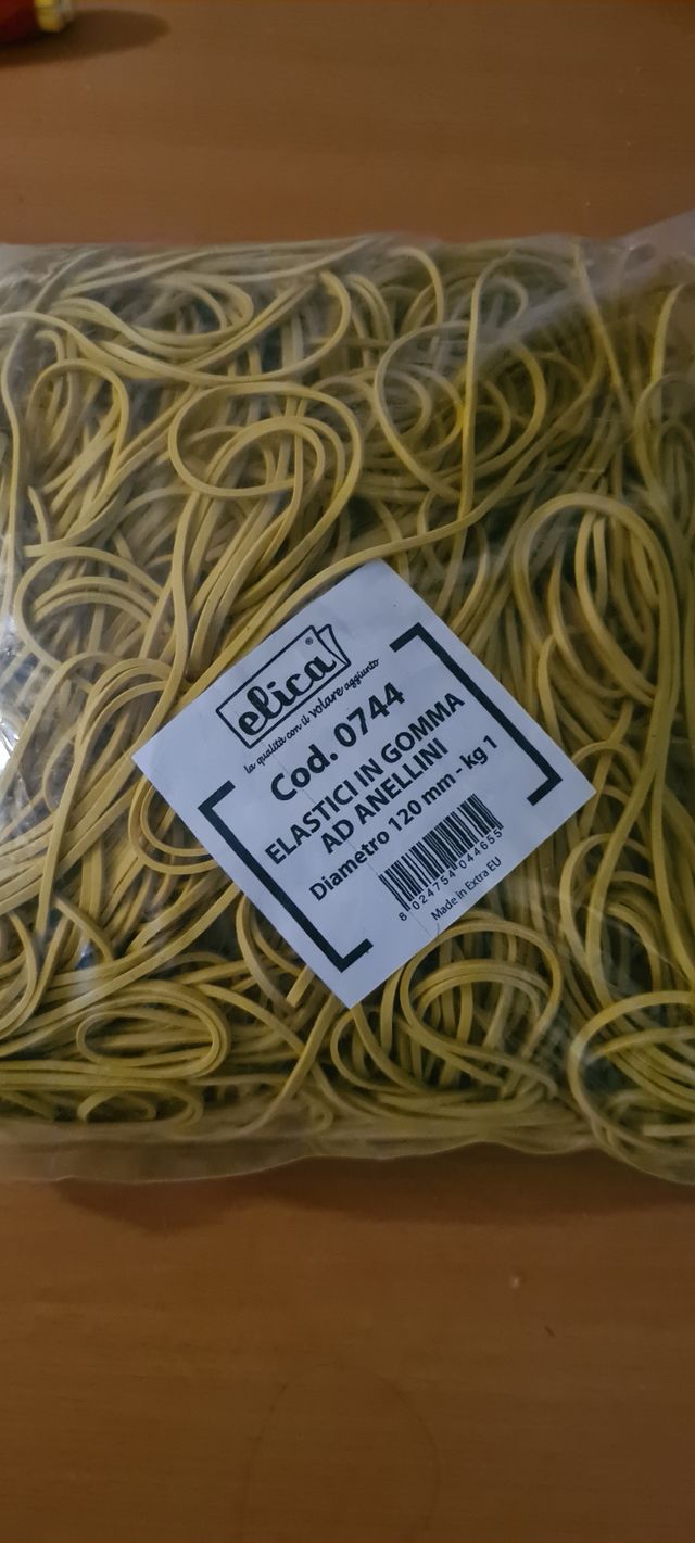 elastici Elica 120mm busta da 1kg