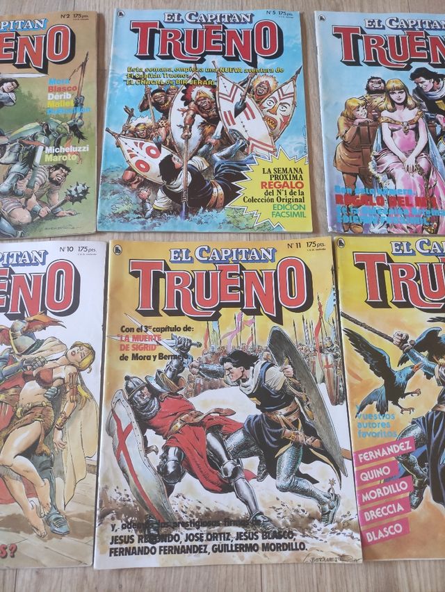 Comics El capitán Trueno