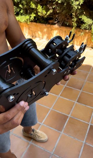Maquina smith multipower adaptador