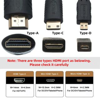 Adaptador HDMI A Mini HDMI+Micro HDMI