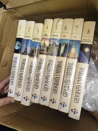 Libros Geografía Universal.