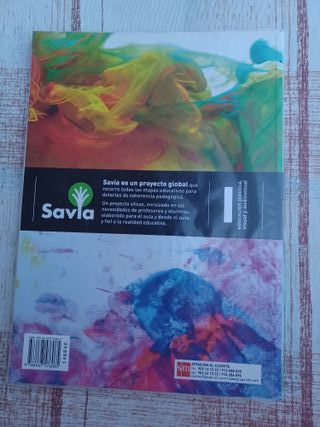 Forrado Libro Educac. plástica, visual y audiov.SM