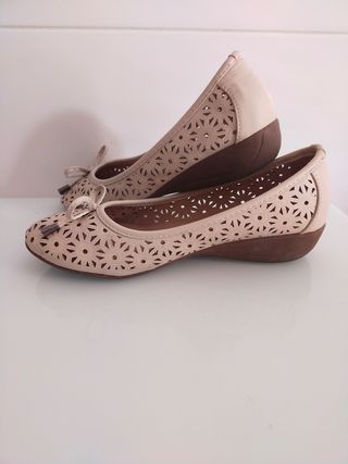Zapatos tipo manoletina