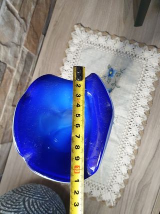 Vaso vetro murano fiore vintage 