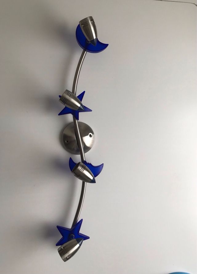 Lámpara de aplique 4 focos infantil ikea