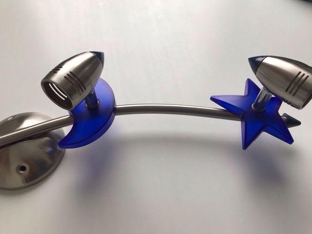 Lámpara de aplique 4 focos infantil ikea