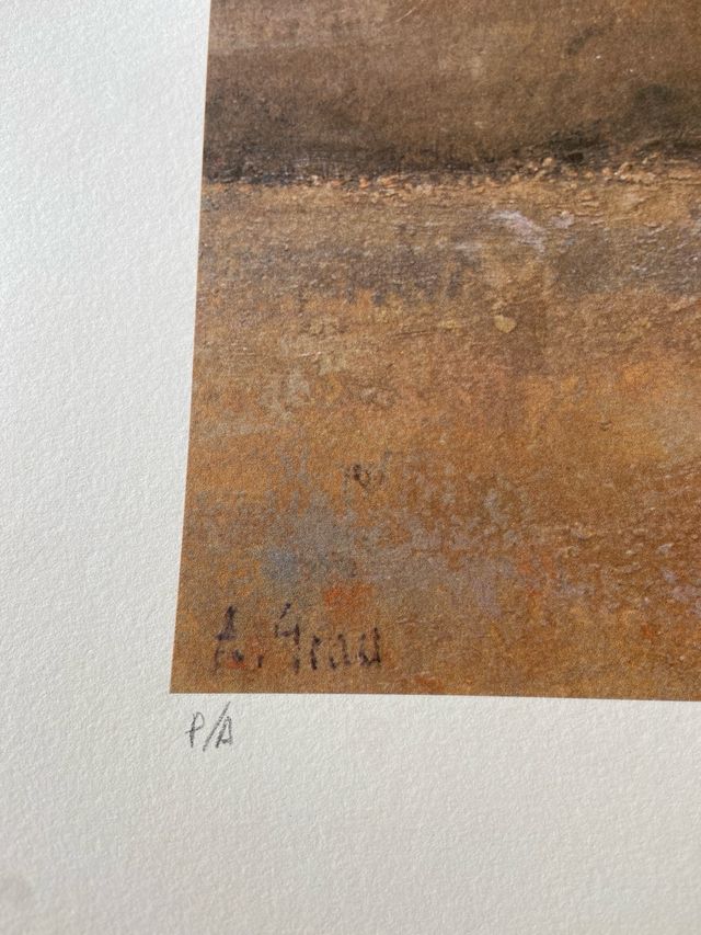 Litografía Alicia Grau