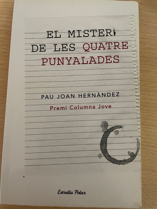 Llibre El misteri de les quatre punyalades