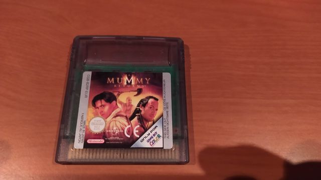 Cartuccia Game Boy Color La Mummia