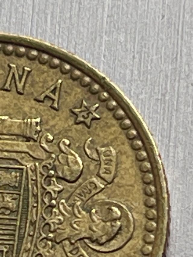 1 peseta año 1966 estrella 74