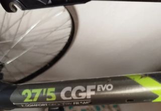 Marco de bicicleta con plato o pedal