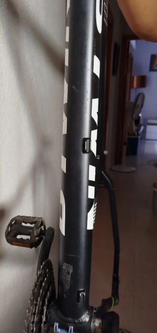 Marco de bicicleta con plato o pedal