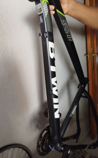 Marco de bicicleta con plato o pedal