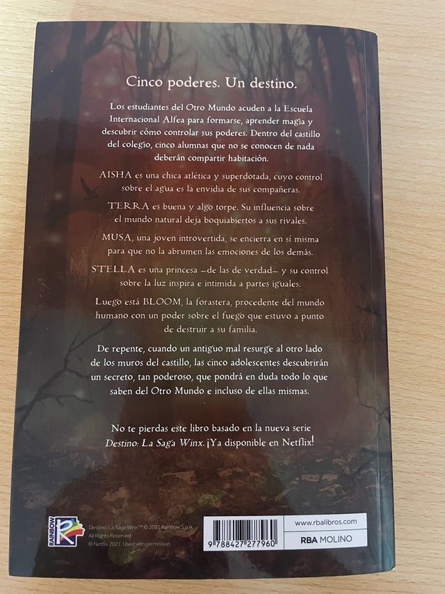 Libro Destino La Saga Winx