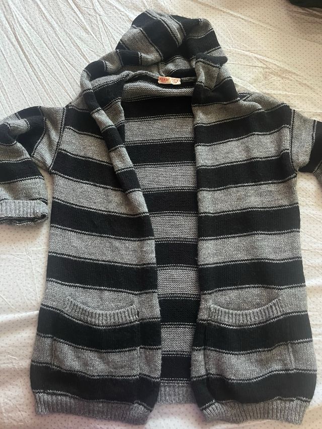 Maglione/Cardigan Please con cappuccio