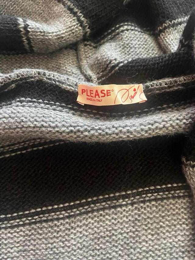 Maglione/Cardigan Please con cappuccio