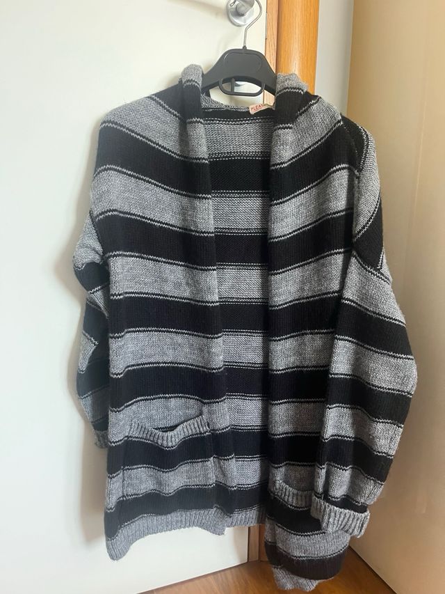 Maglione/Cardigan Please con cappuccio