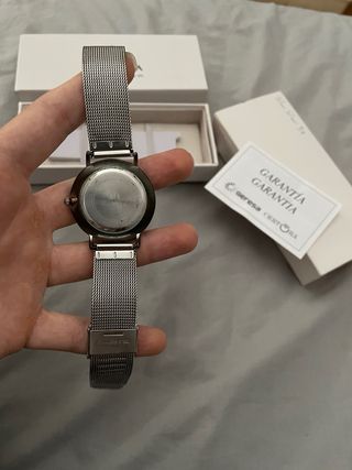 ESCUCHO OFERTAS;reloj con movimiento quartz mujer