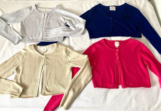 Rebecas corta de varios colores