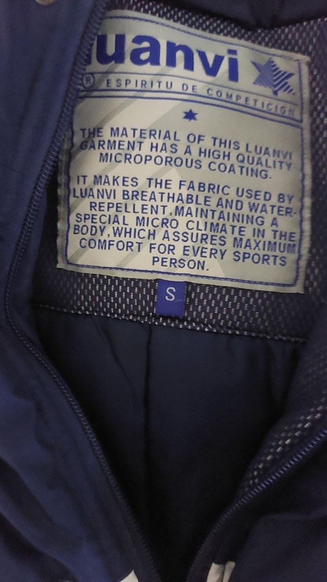 Chaqueton entrenamiento PEGASO-DELICIAS