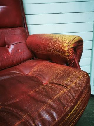 Sillón. Butaca despacho vintage.