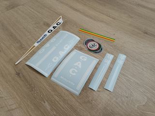 Pegatinas gac mobylette bicicleta