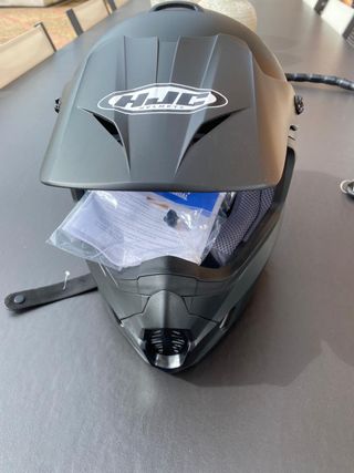 Casco Off-road HJC CS-MX II Negro Semi Mate