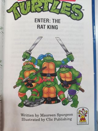 Libro Teenage Mutant Ninja Turtles