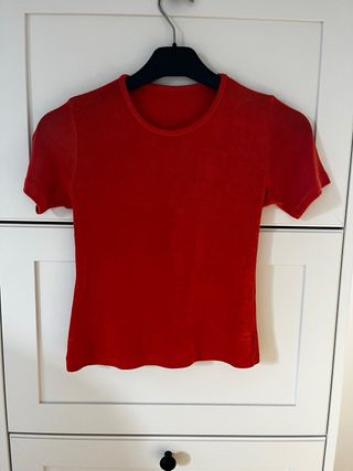 Camiseta top naranja