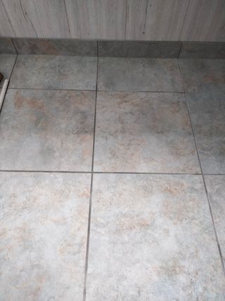 Baldosa sobrante de obra