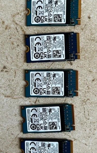 disco nvme 256GB m.2 pci formato 2242 afbeelding 2