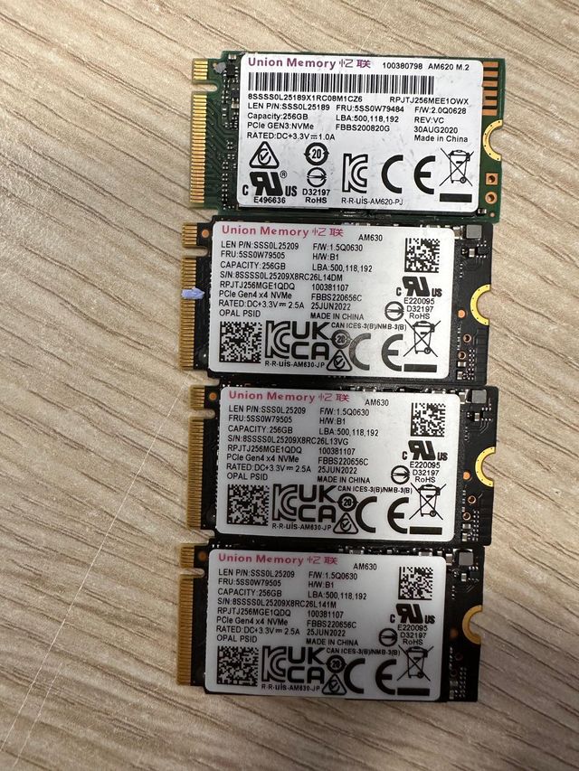 disco nvme 256GB m.2 pci formato 2242