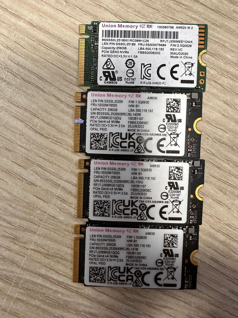 disco nvme 256GB m.2 pci formato 2242