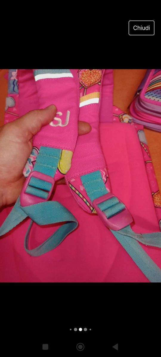 Zaino seven più astuccio