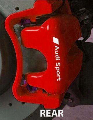 AUDI SPORT PINZA DE FRENO CURVADA VINILO