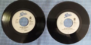 Michael Jackson - Lote 3 singles vinilo