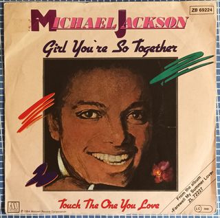Michael Jackson - Lote 3 singles vinilo